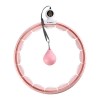 HHM15 HULA HOOP PINK MAGNETIC WITH WEIGHT + COUNTER HMS