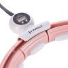 HHM15 HULA HOOP PINK MAGNETIC WITH WEIGHT + COUNTER HMS