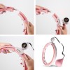 HHM15 HULA HOOP PINK MAGNETIC WITH WEIGHT + COUNTER HMS