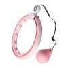 HHM15 HULA HOOP PINK MAGNETIC WITH WEIGHT + COUNTER HMS