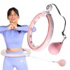 HHM15 HULA HOOP PINK MAGNETIC WITH WEIGHT + COUNTER HMS