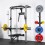 Sieninis sulankstomas jėgos stovas KLT22 HOME WALL SET SILVER HMS