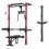 Sieninis sulankstomas jėgos stovas KLT22 HOME WALL SET RED HMS