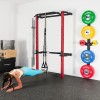 Sieninis sulankstomas jėgos stovas KLT23 HOME WALL RACK RED HMS