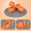SURENKAMI HANTELIAI HL03 ADJUSTABLE DUMBBELLS ORANGE 2 x 2.5 KG HMS