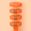 SURENKAMI HANTELIAI HL03 ADJUSTABLE DUMBBELLS ORANGE 2 x 2.5 KG HMS