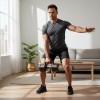 Surenkamas hantelis HL05 3in1 ADJUSTABLE DUMBBELL WITH PUSH-UP BAR AND KETTLEBELL FUNCTION HMS