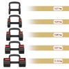 Surenkamas hantelis HL05 3in1 ADJUSTABLE DUMBBELL WITH PUSH-UP BAR AND KETTLEBELL FUNCTION HMS