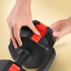 Surenkamas hantelis HL05 3in1 ADJUSTABLE DUMBBELL WITH PUSH-UP BAR AND KETTLEBELL FUNCTION HMS