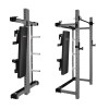 Sieninis sulankstomas jėgos stovas KLT34 MULTIFUNCTIONAL FOLDING POWER RACK GREY HMS
