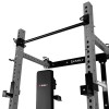 Sieninis sulankstomas jėgos stovas KLT34 MULTIFUNCTIONAL FOLDING POWER RACK GREY HMS