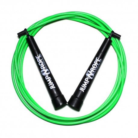 Greičio šokdynė JumpNrope R1.5 Hybrid Light Green - Regular Handle
