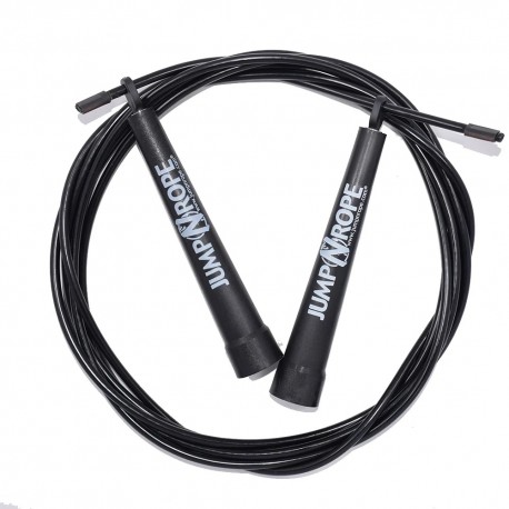 Greičio šokdynė JumpNrope R1.5 Hybrid Black - Regular Handle