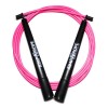 Greičio šokdynė JumpNrope R1.5 Hybrid Pink - Flexy Long Handle