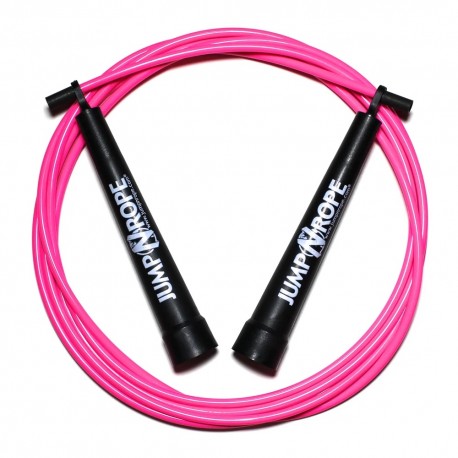 Greičio šokdynė JumpNrope R1.5 Hybrid Pink - Regular Handle