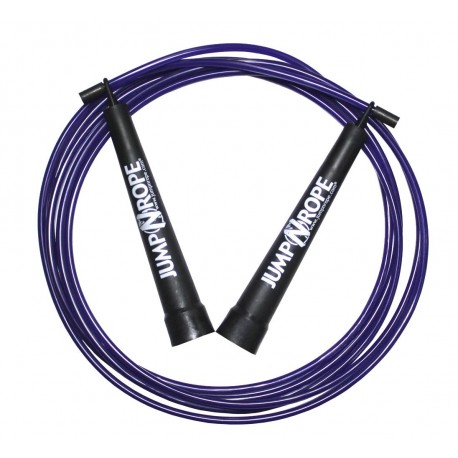 Greičio šokdynė JumpNrope R1.5 Hybrid Purple - Regular Handle