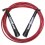 Greičio šokdynė JumpNrope R1.5 Hybrid Red - Regular Handle