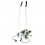 Treniruoklis steperis S3085 TWIST STEPPER WITH STICKS HMS (green)