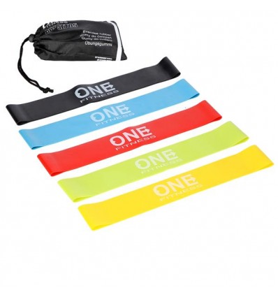 Pasipriešinimo guma PBF EXERCISE BAND SET 05 SLIM ONE FITNESS