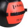 Pasunkintas gimnastikos kamuolys WLB15 EXCERCISE BALL - WALL BALL HMS