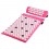 Akupunktūrinis kilimėlis su pagalve AKM01 PINK ACUPRESURE SET MAT HMS PREMIUM