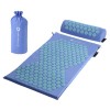 Akupunktūrinis kilimėlis su pagalve AKM03 BLUE ACUPRESURE SET MAT HMS PREMIUM