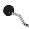 Gumuotas lankstytas grifas GSL-10 CURLED RUBBER COATED BAR 10 KG HMS