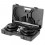 Hantelių rinkinys ST20 BLACK PLATES DUMBBELL SET IN SUITCASE 20KG HMS