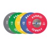 Gumuotų olimpinio grifo svarmenų komplektas TBR OLYMPIC PLATES - BUMPER SET (5 kg.10 kg. 15 kg. 20 kg. 25 kg)