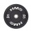 Gumuotas olimpinio grifo svarmuo BBR10 BLACK OLYMPIC PLATE - BUMPER 10 KG HMS