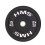Gumuotas olimpinio grifo svarmuo BBR15 BLACK OLYMPIC PLATE - BUMPER 15 KG HMS