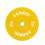 Gumuotas olimpinio grifo svarmuo CBR15 OLYMPIC PLATE - BUMPER 15 KG (yellow)