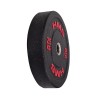 Gumuotas olimpinio grifo svarmuo HTBR25 OLYMPIC PLATE - BUMPER 25 KG HMS(red)