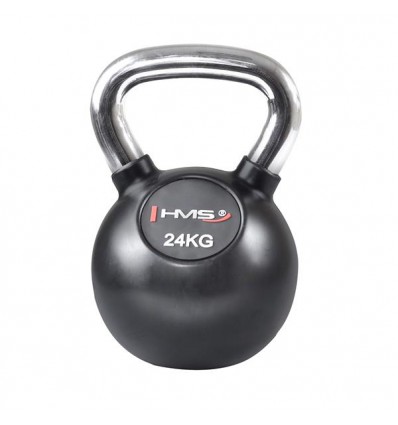 Gumuota gira KGC 24 KG CAST IRON KETTLEBELL HMS