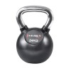 Gumuota gira KGC 24 KG CAST IRON KETTLEBELL HMS