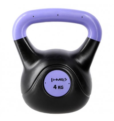 Gira iš betono ir plastiko KPC 4 KG COMPOSITE KETTLEBELL HMS