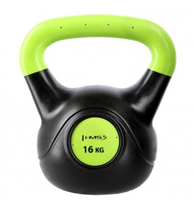 Gira iš betono ir plastiko KPC 16 KG COMPOSITE KETTLEBELL HMS