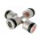 Chromuoti hanteliai HH10 CHROMED DUMBBELL 2 x 10 KG HMS PREMIUM