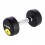 Hantelis HG PRO 6 KG RUBBER DUMBBELL HMS