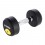 Hantelis HG PRO 7 KG RUBBER DUMBBELL HMS
