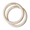 Gimnastikos žiedai Thorn + Fit Wooden Rings Ø32 set with bands