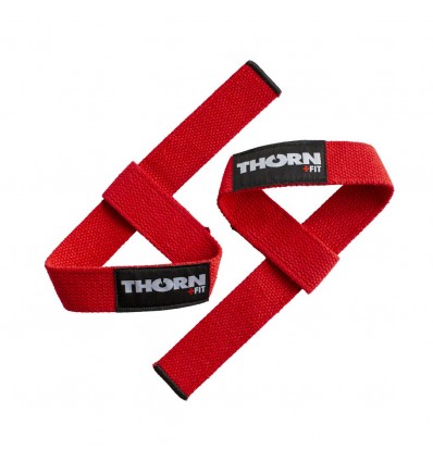 Riešo dirželis Thorn + Fit LIFTING STRAPS RED