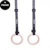 MEDINIAI GIMNASTIKOS ŽIEDAI PROUD GYMNASTIC RINGS PRO 32MM