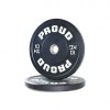 GUMUOTAS OLIMPINIO GRIFO SVARMUO PROUD TRAINING BUMPER PLATE JUODAS - 10kg