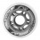 Ratukai riedučiams PU 72x24 82A WHITE WHEELS (4 pcs) NILS EXTREME
