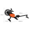 Irklavimo treniruoklis ZP6591 AIR ROWING MACHINE HMS