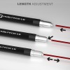 SK60 BLACK/RED SPEED JUMP ROPE HMS PREMIUM