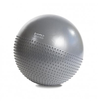 GIMNASTIKOS KAMUOLYS YB03 65CM GYM BALL GRAY HMS