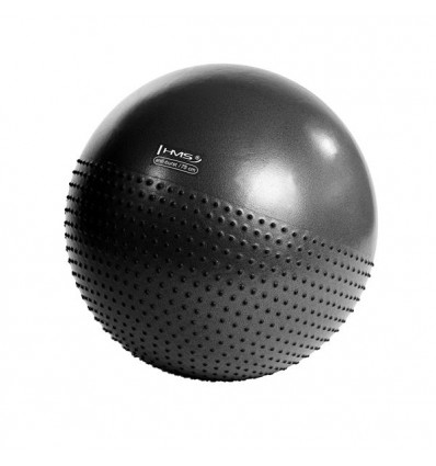 GIMNASTIKOS KAMUOLYS YB03 75CM GYM BALL BLACK HMS