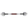 Chromuotų hantelių rinkinys su lagaminu STC30 CHROME DUMBBELL SET-BARBELL IN SUITCASE 2x15KG HMS